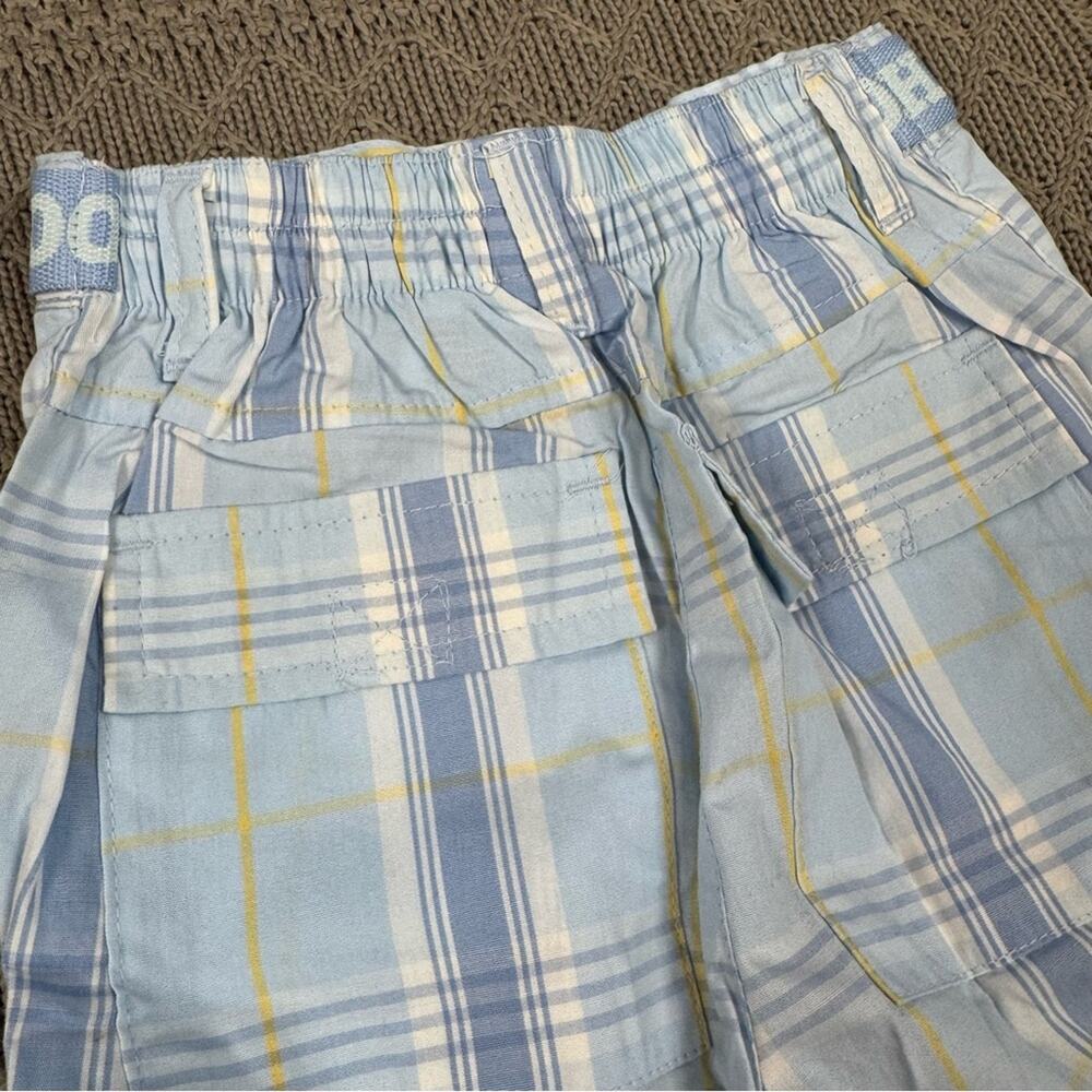 Disney Pooh Blue Polo One Piece and Plaid Shorts Set ~ 18M - Picture 7 of 14